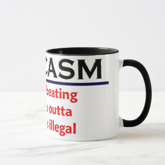 Mug Plaisanterie drôle de sarcasme de KRW