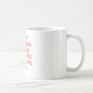 Mug plaisanterie jumelle mauvaise