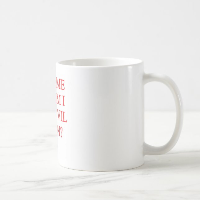 Mug plaisanterie jumelle mauvaise (Droite)