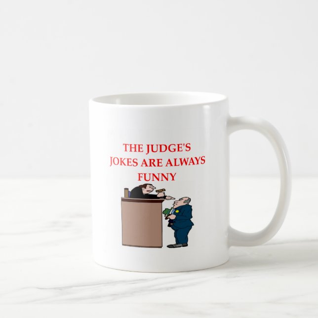 Mug plaisanteries de juge (Droite)