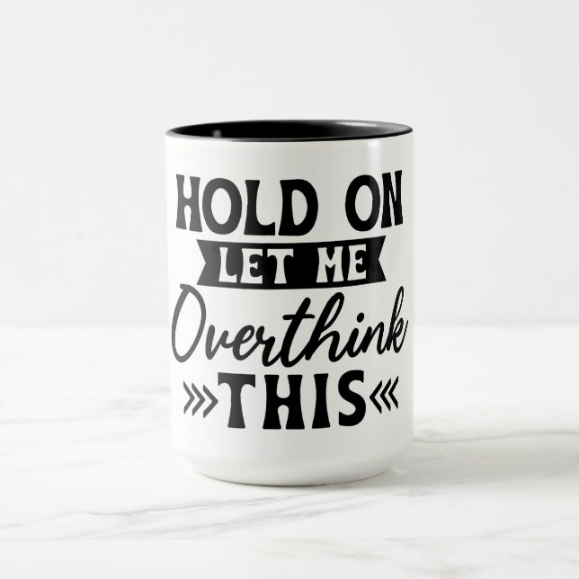 Mug Plaisir du ruminateur (Centre)