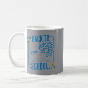 Mug Plaisir sous l'eau École de poissons colorés