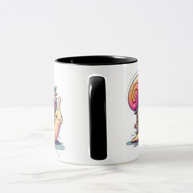 Mug "Plaisirs de la voie lente" (Poignée)
