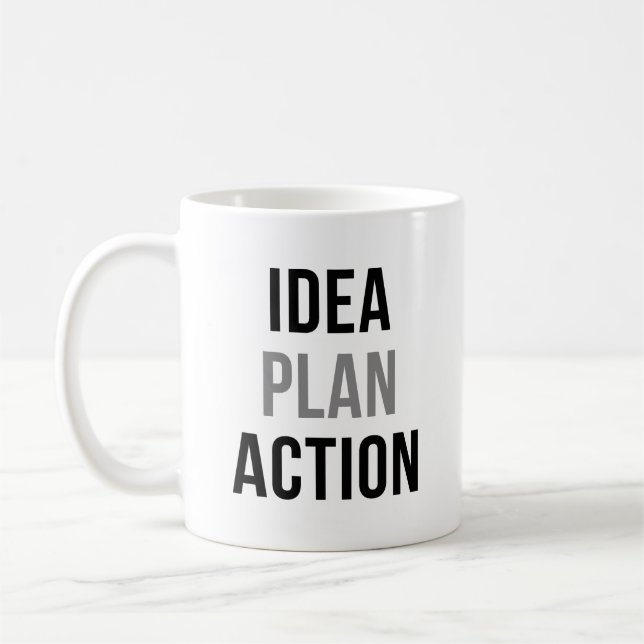 Mug Plan d'action (Gauche)