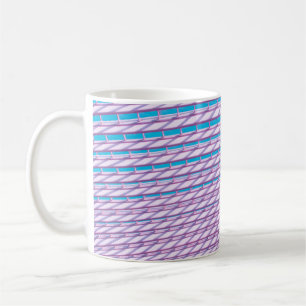 Mug Plan d'architecture en béton blanc