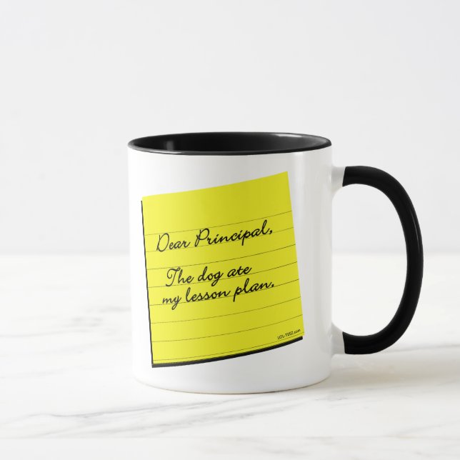 Mug Plan de cours (Droite)
