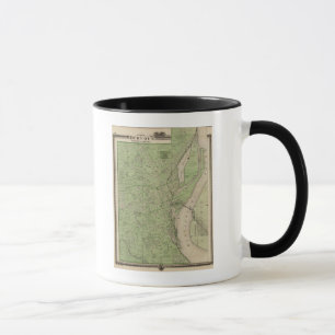 Mug Plan de Dubuque, comté de Dubuque, État de l'Iow
