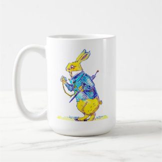Mug Plan de gestion du temps du lapin blanc