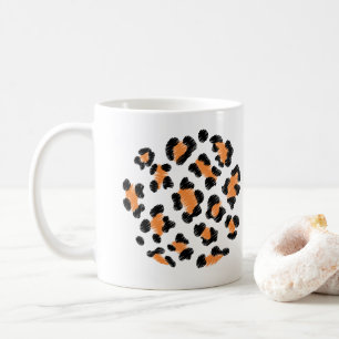 Mug Plan de la peau animale des taches léopards