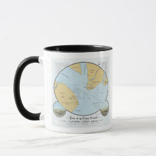 Mug Plan de l'attaque navale et capture de Port Royal