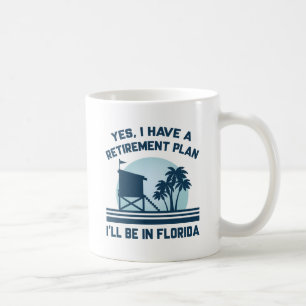 Mug Plan de retraite Floride