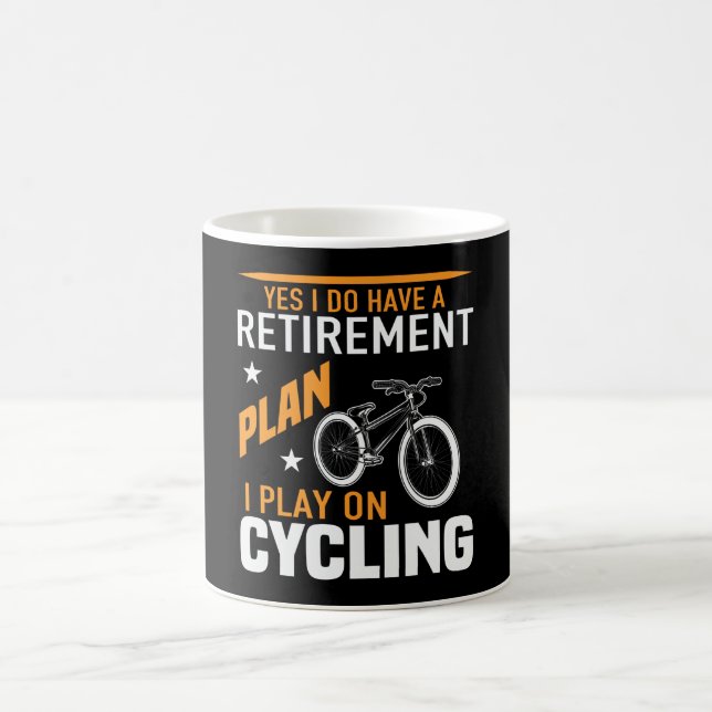 Mug Plan de retraite Vélo vélo vélo (Centre)