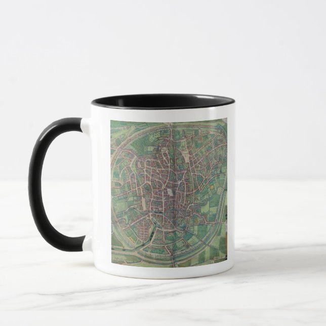 Mug Plan de ville de Bruxelles, de 'Terra de Civitates (Gauche)