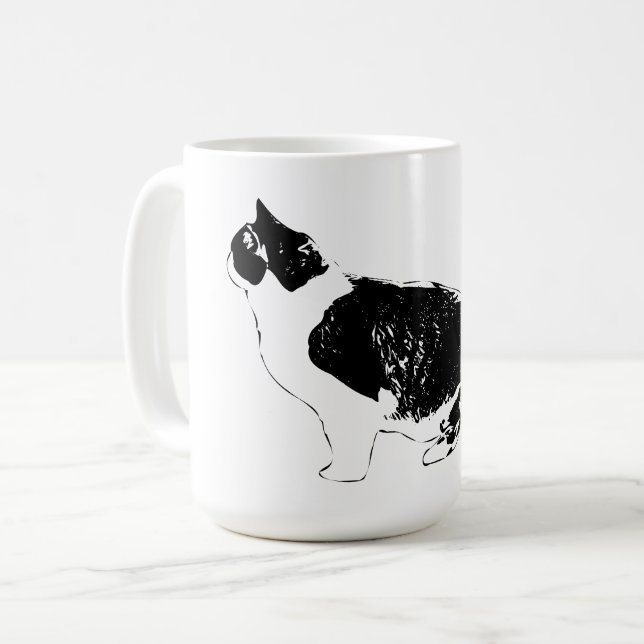 Mug Plan du matin, Douce veille (Devant gauche)