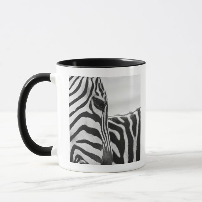 Mug Plan rapproché de visage et d'épaule de zèbre (Gauche)