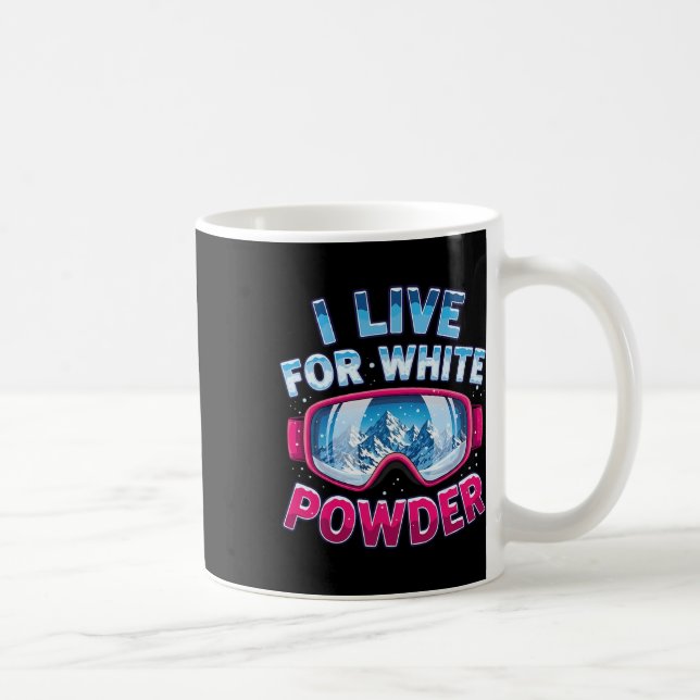 Mug Planche à neige Cool Snowboardeur Ski Freestyle Al (Droite)