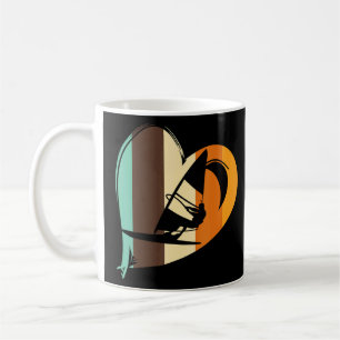 Mug Planche à voile rétro Surf Surf Kitesurfer Windsu