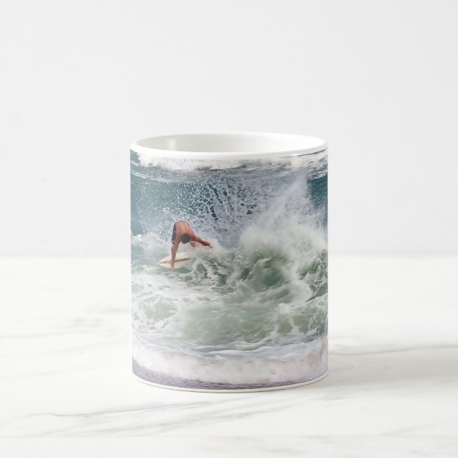 Mug Planche de skimboard par Shirley Taylor (Centre)