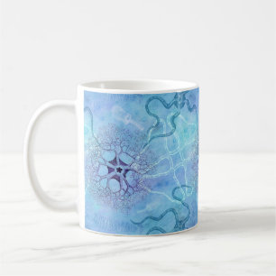Mug Plancton marin d'étoiles de mer de créatures de