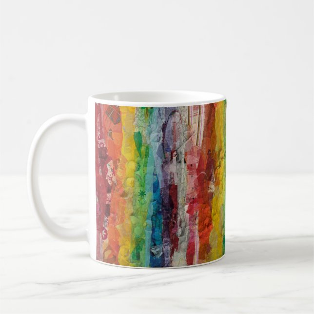Mug Planète : Arc en ciel (Gauche)