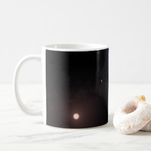 Mug Planète K2-18b, Étoile Hôte Et Planète Accompagnan