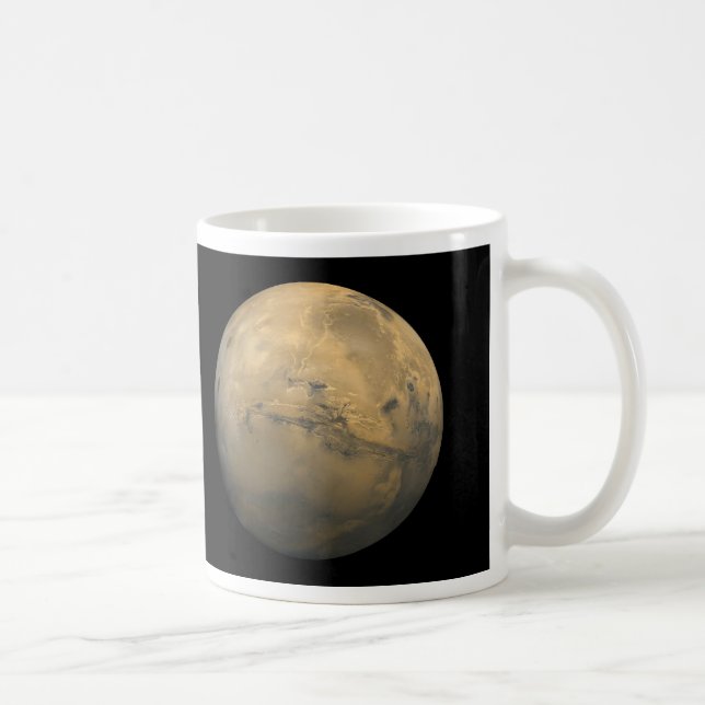 Mug Planète Mars dans le système solaire NASA (Droite)