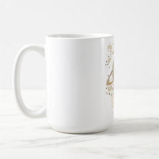 Mug Planète Saturne Beige Brown