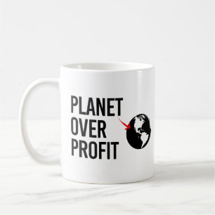 Mug Planète sur le profit
