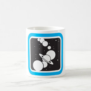 Mug Planètes dans l'espace