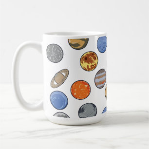 Mug Planètes du système solaire Galaxy, Terre, Pluton,
