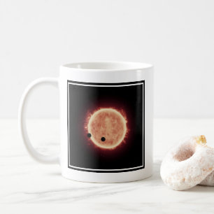 Mug Planètes Transitant Red Nwarf Star Dans Trappist-1