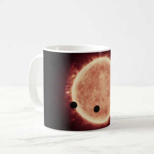 Mug Planètes Transitant Red Nwarf Star Dans Trappist-1 | Zazzle.fr