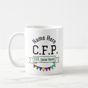 Mug Planificateur financier agréé CFP Personnalisé