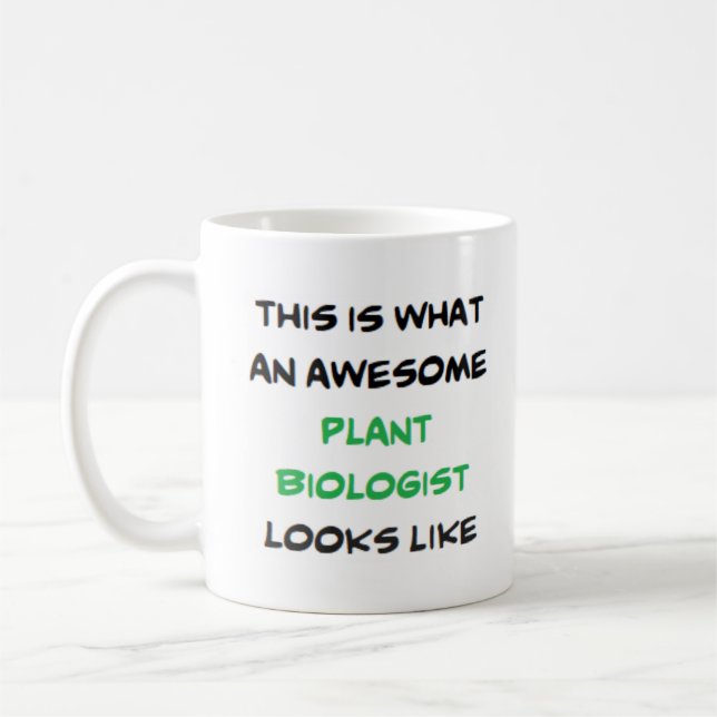 Mug plante biologiste, génial (Gauche)