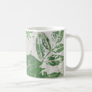 Mug Plante botanique Imprimerie peinture verte