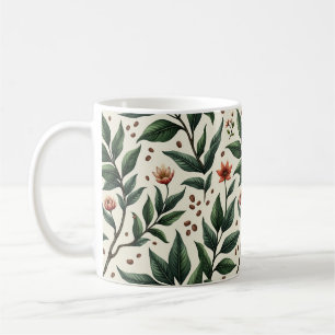 Mug Plante de café botanique