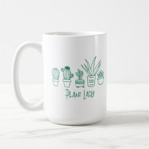 Mug Plante Lady Cactus Louvain de jardinage succulent