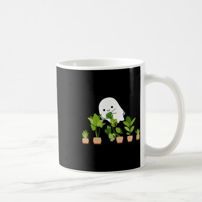 Mug Plante Lover Cute Halloween Ghost Cadeau (Droite)