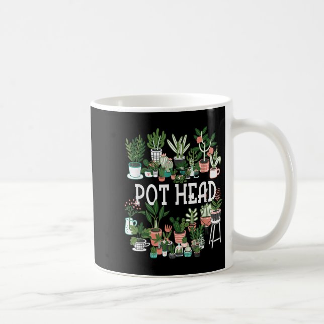 Mug Plante Lover Et Gardener_ Pot Tête Succulente Cour (Droite)