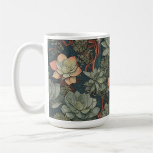 Mug Plante Lover Succulents Motif de jardin