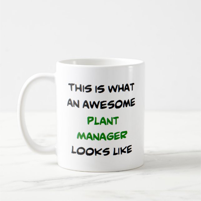 Mug plante manager, génial (Gauche)