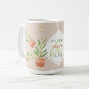 Mug Plantes fraîches dans des pots en céramique Aquare