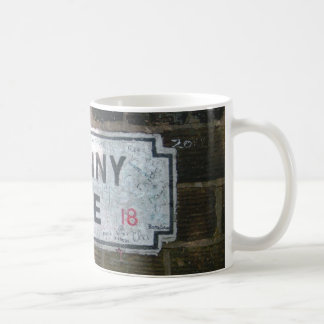 Mug Plaque de rue de ruelle de penny