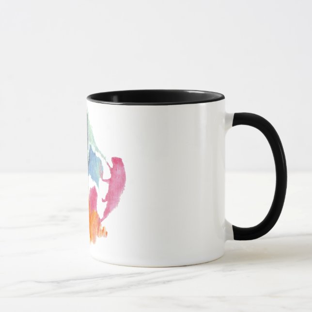Mug Plaque d'essai Rorschach InkBlots 8 (Droite)