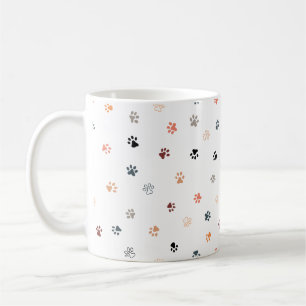 Mug Plaques de chats simples Imprimer Motif Multicolor