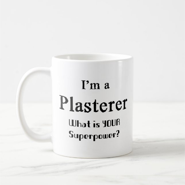 Mug Plasterer (Gauche)