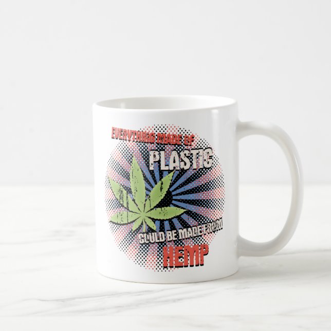 Mug Plastique de chanvre (Droite)
