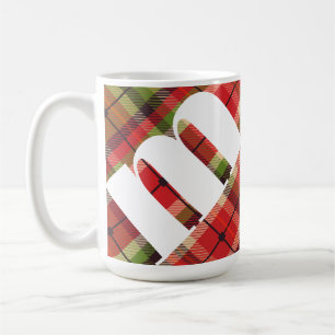 Mug Plat de Noël Monogramme