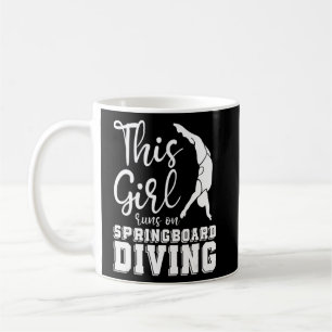 Mug Plate-forme Diver Girl - Plongée Springboard
