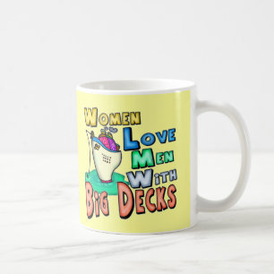 Mug Plate-formes d'amour de femmes grandes pêchant le